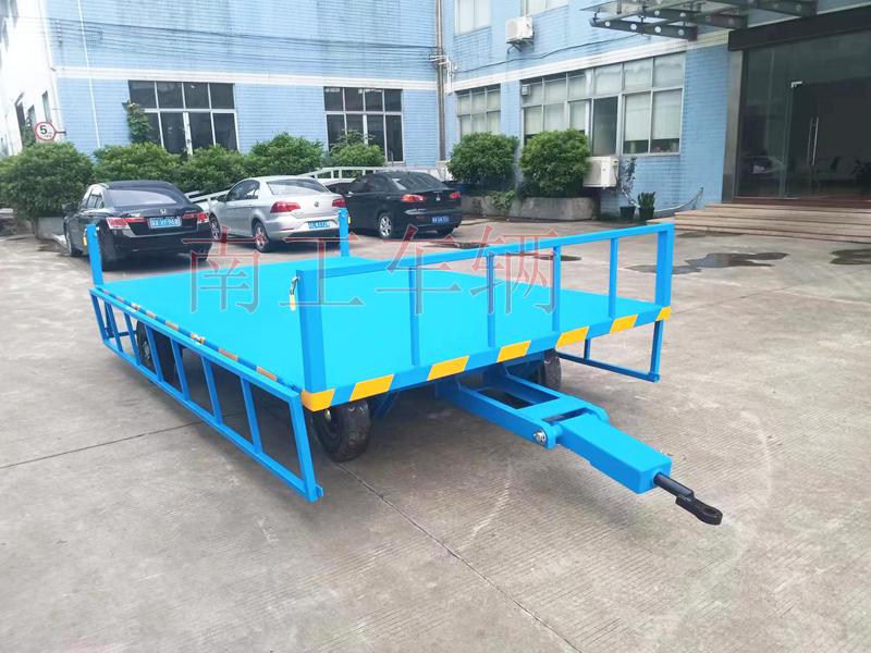 5吨下翻护栏型球友会(中国) 无动力牵引工具拖车