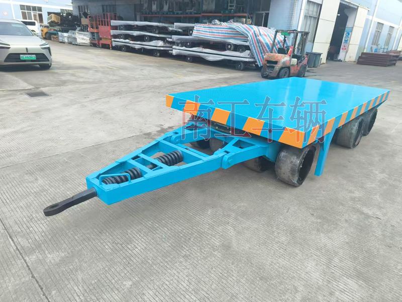 40吨重型球友会(中国) 无动力牵引全挂工具拖车