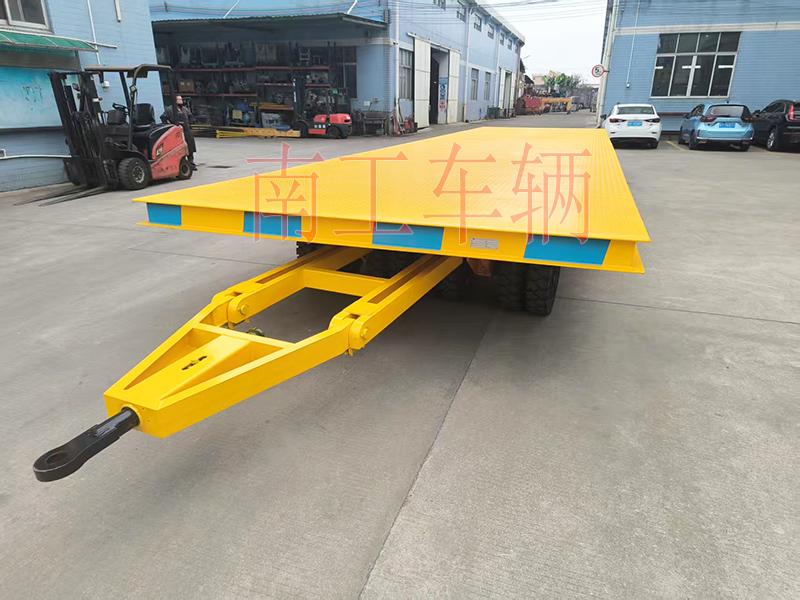 30吨重型12米牵引球友会(中国) 全挂车橙色