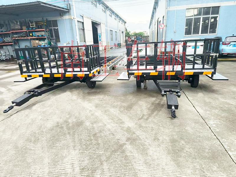 5吨带不锈钢配件牵引球友会(中国) 护栏型全挂车