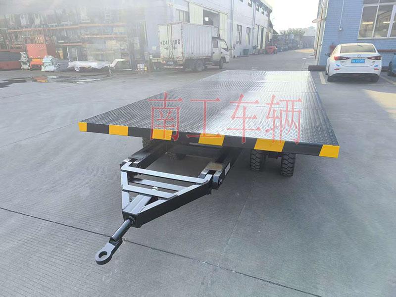 8吨牵引华体会(中国)一站式服务平台 工业用工具拖车无动力
